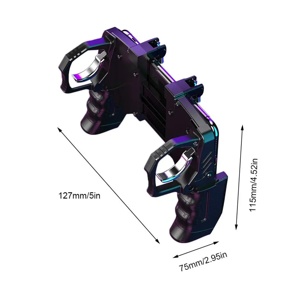 Pubg Handy-Spiel Controller Gamepad Shooter Trigger für Frieden Elite Schnelle Schießen L1R1 Joystick Für Regeln Von Überleben für iPhone