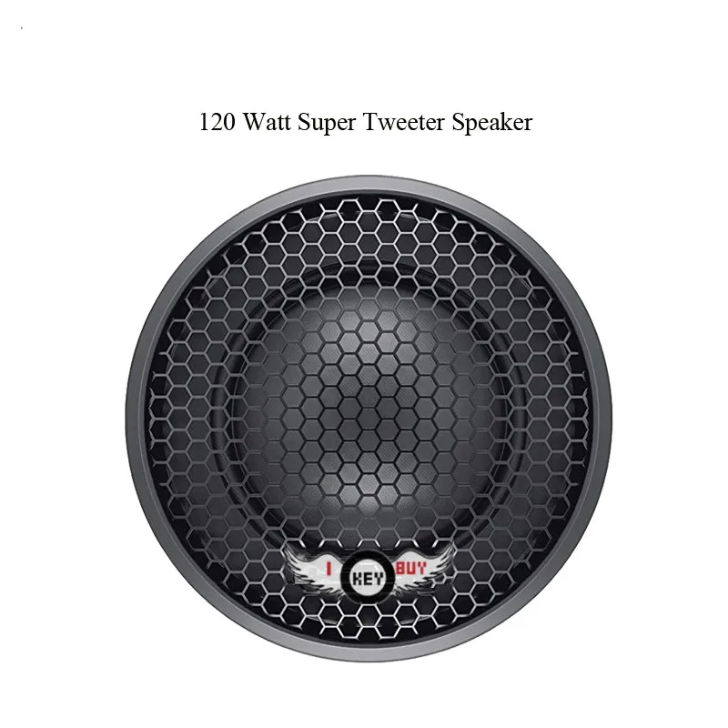 Speaker Black 120W Max 4Ohm 1Inch Car Speaker Audio Componet Tweeter Speakers 1 Pair Crossiver Divider Auto Car Music