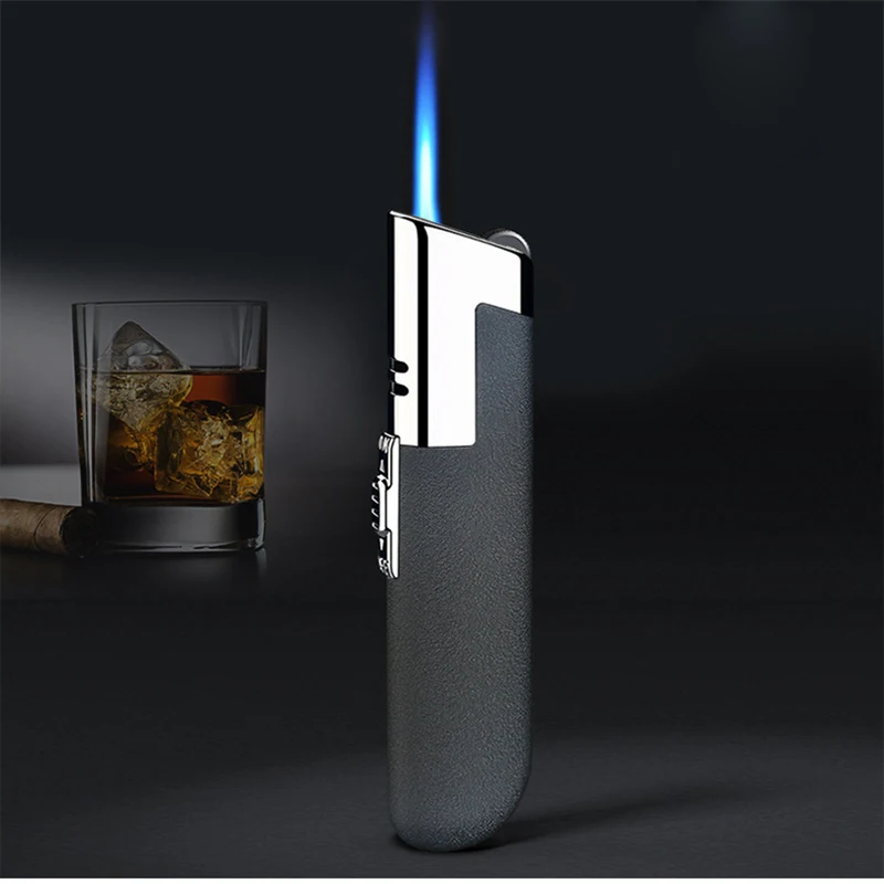 

2020 Jet Flint Lighter Windproof Gas Metal Lighter Inflatable Butane 1300 C Cigarette Cigar Camping Lighter Gadgets For Men