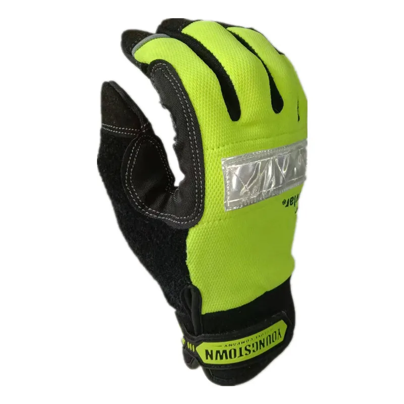 The highest quality wear-resistant, antiskid and anti cutting Safety work gloves(Medium/Large/X-Large,Green)