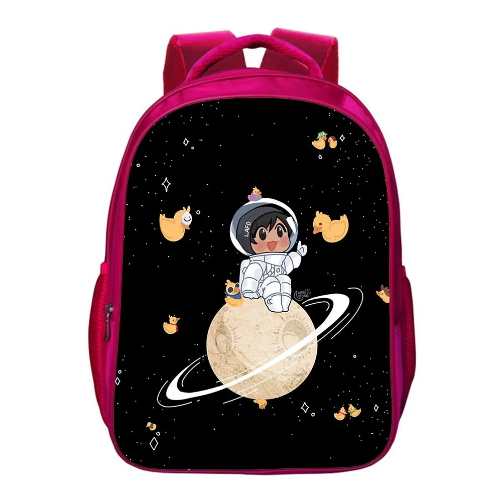 

Quackity My Beloved Fashion School Bag Backpack Boy Girl School Bag Teens Storage Bag Travel Bags Rucksack 16 Inches Bag Mochila