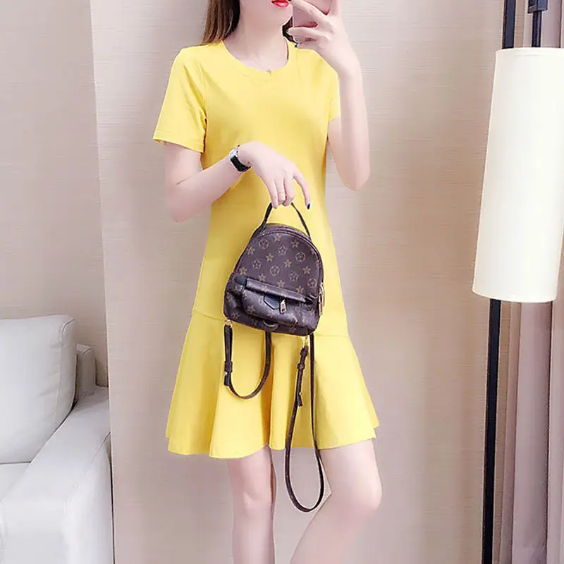 

Summer new slim girls dress large 2021