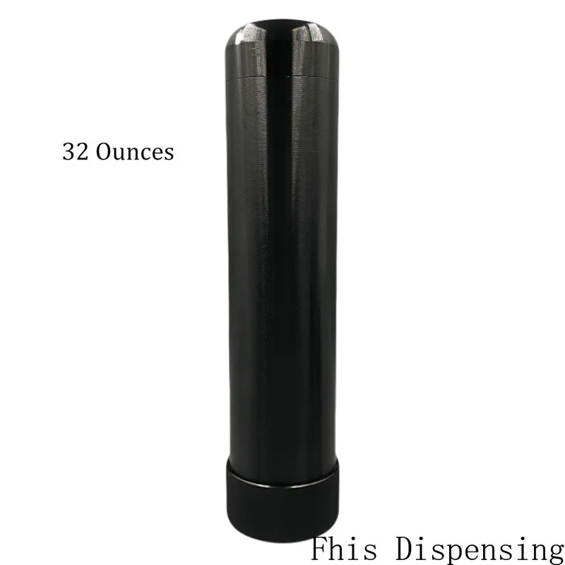 2.5oz 6oz 8oz 12oz 32ozシリコンスリーブ圧力カートリッジ供給用金属スリーブ