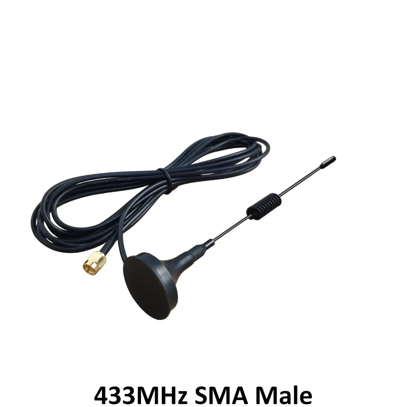 GWS 10pcs 433mhz antenna 5dbi sma male lora antene pbx iot module lorawan signal receiver antena high gain