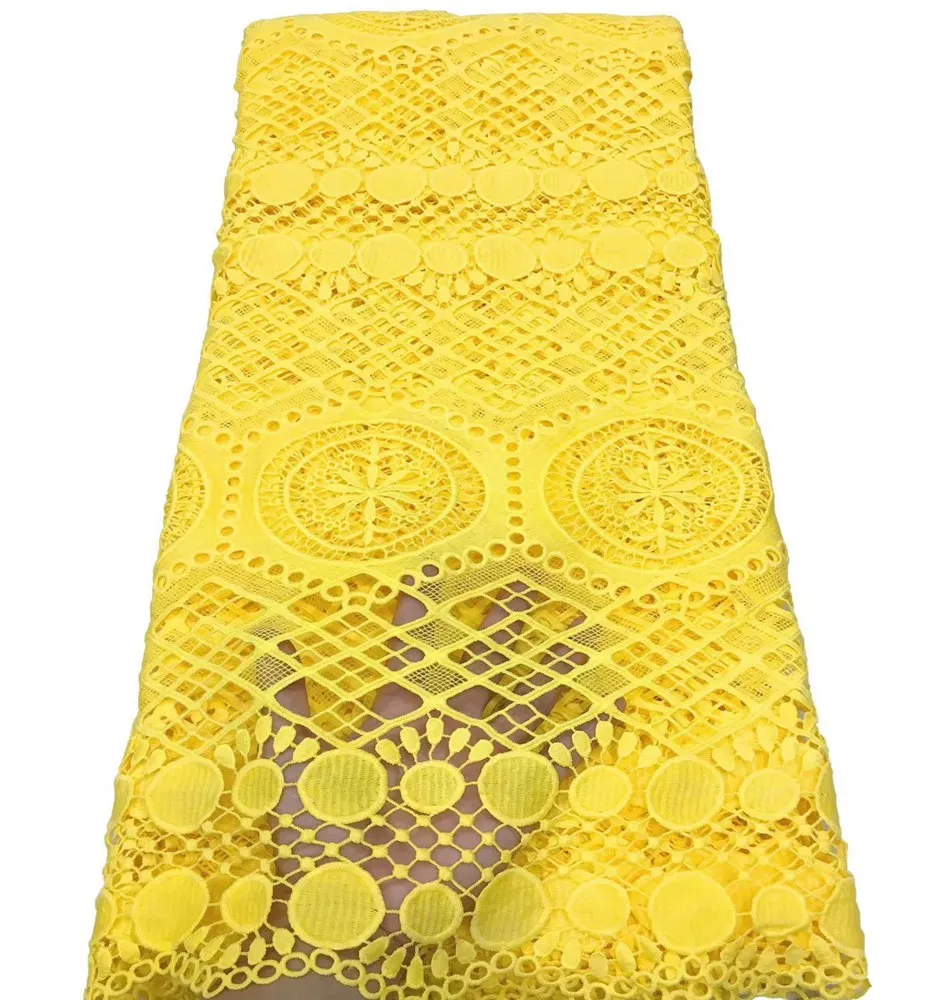 Tela de encaje de lentejuelas para boda, tejido de encaje africano de alta calidad, TS9357