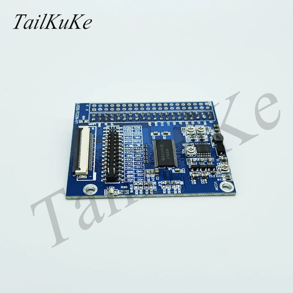 Placa adaptadora TTL a LVDS de 8 canales con voltaje ajustable de cuatro vías VGH.VGL.AVDD.VCOM