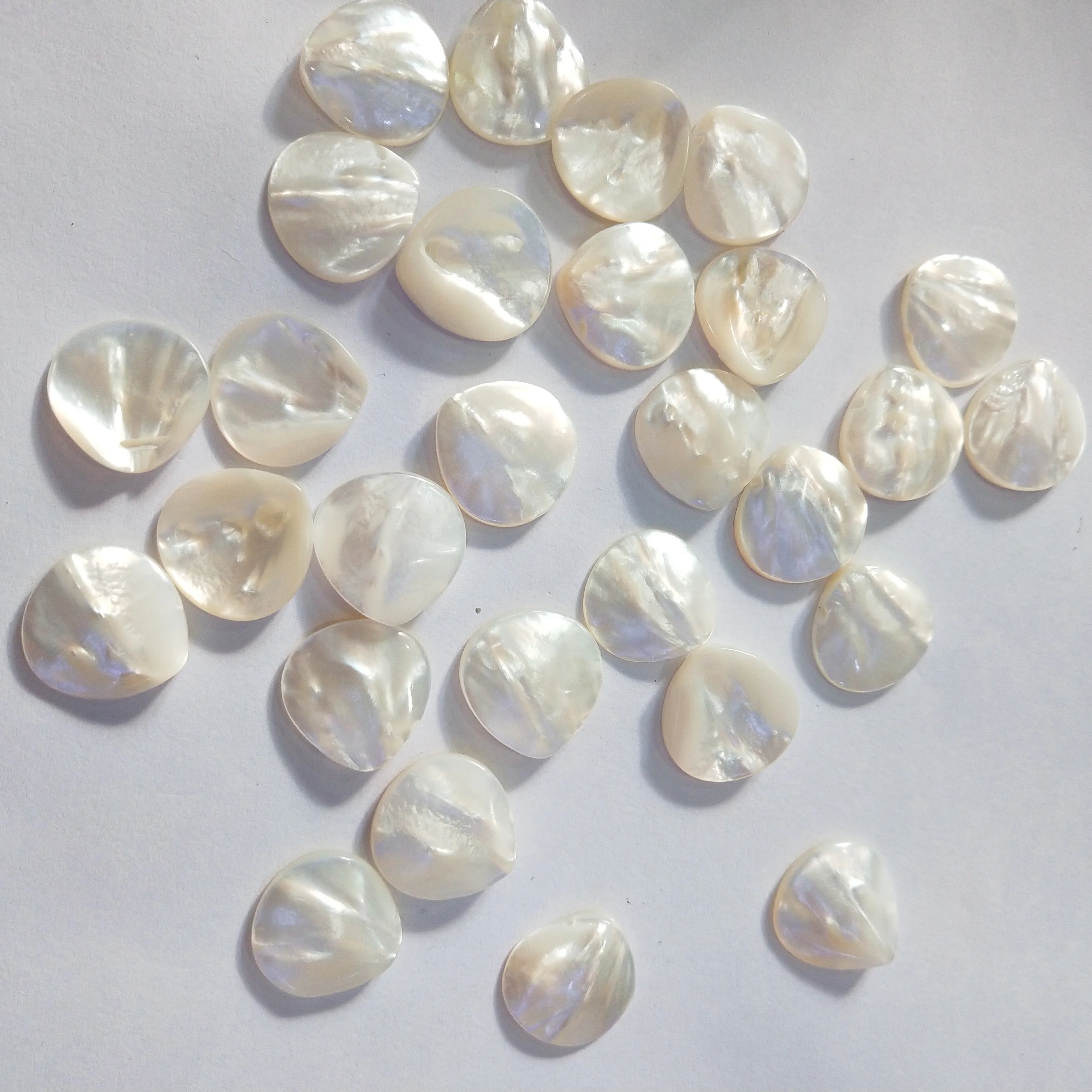 Natural Mother of Pearl Shell Pendant Charms Irregular Seashells Pendants for Jewelry Making DIY Necklace Earring Accessories