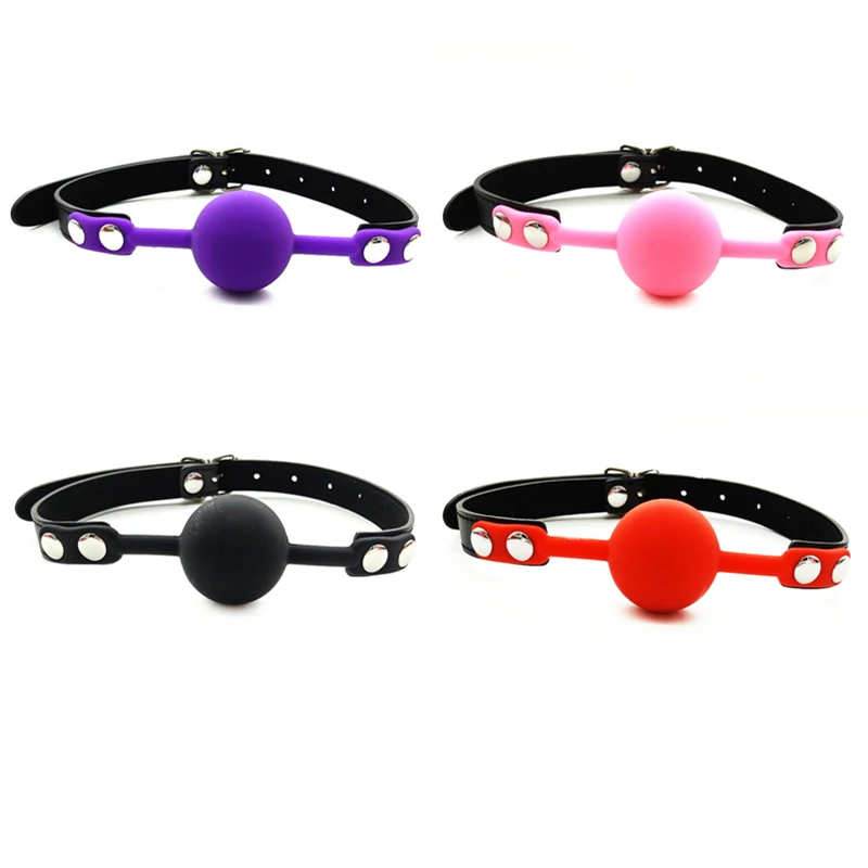 Soft Silicone Oral Fetish Open Mouth Gag Bondage Gear Slave Gag Ball Bdsm toys Fun Sex Games Adult Toys Sex Toys for Women