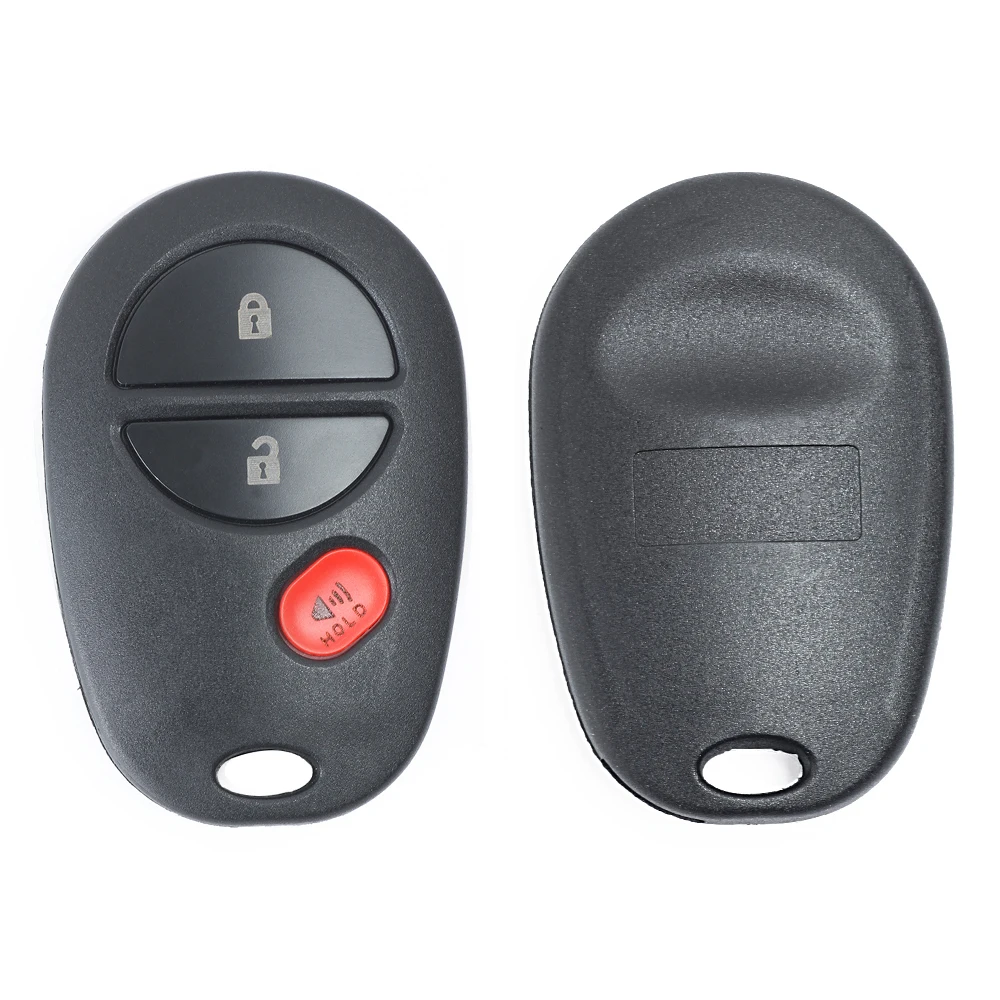DIYKEY Keyless Entry Remote Car Key With 3 Button FOB for Toyota Tundra 2007 2008 2009 2010 2011 2012 FCC: GQ43VT20T