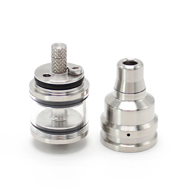 SXK Duetto Lucido Style rta 22mm 2,5ml 316 SS mtl atomizer zbiornika na 510 gwintów vape mods e-papieros