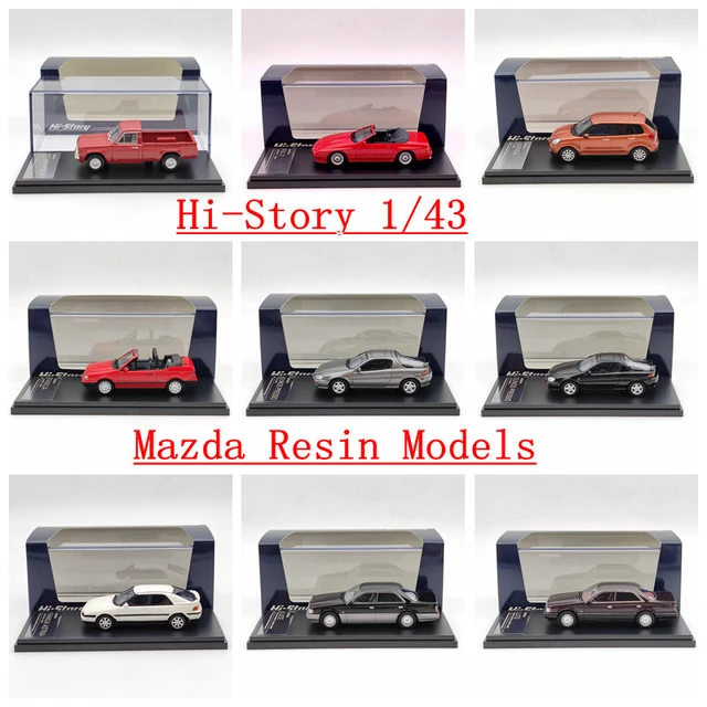 Hi Story 1:43 For M~zda  Rotary/Porter/RX-7/Familia/Verisa/Eunos/Persona/Luce/Capella/Cosmo Resin  Models Car Limited Collection - AliExpress 26