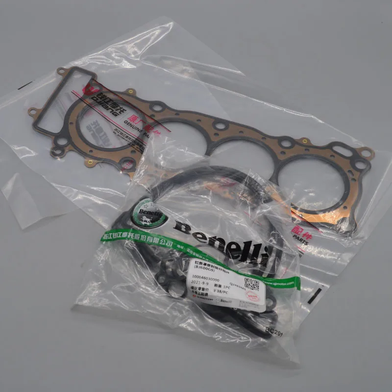 

600cc Motorcycle engine gasket moto cylinder head gasket for benelli BJ600GS/-A BN600i TNT600 tnt 600