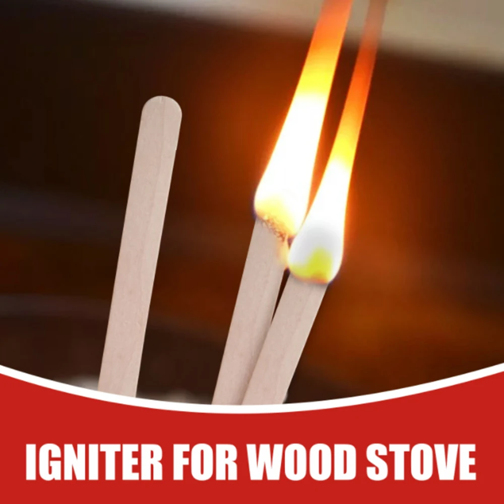 300/500pcs Kindling Wood Sticks for Wood Stoves Fireplaces Campfires Fire Pits Burns Quickly and Easily Wood Sticks