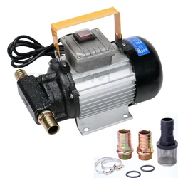 220V 750W Electrical Self-priming Gear Oil Oil Transport Pump Oil Filling Machine 50-70L Hydraulic Oil Pumping Pump