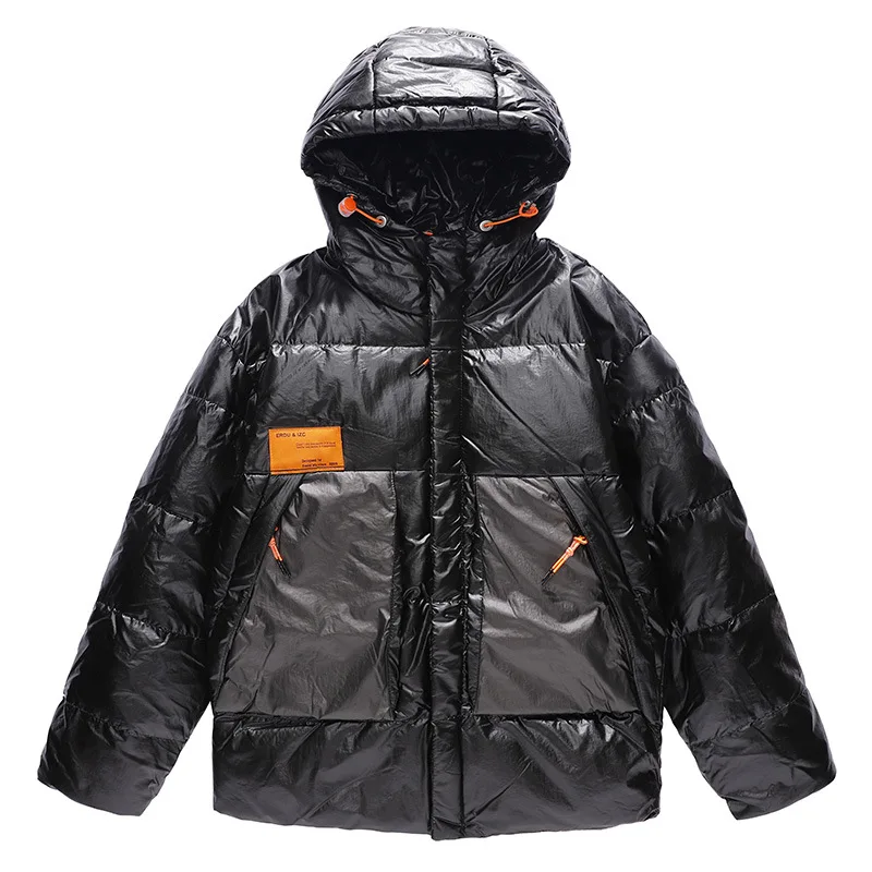 2022 Winter New Men's Hooded Down Jacket Jacket Youth Loose Casual Warm Down Jacketfor Men Style Casaco Masculino Men's Coat
