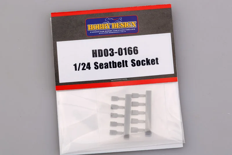 Hobby Design HD03-0166 1/24 Seatbelt Socket Detail-up Set  Model Car Resin Modifications Modified Parts