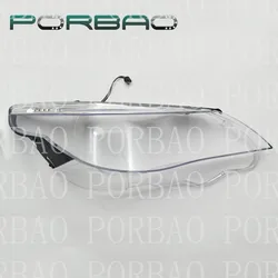 Copriobiettivo trasparente per faro sostituire per 520i 520d 523i 525i 525d 530xi 535d 540i M5 E60 E61 HID per BMW serie 5 copriobiettivo fai da te