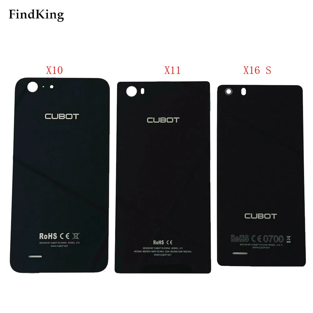 Original Black Battery Back Cover For CUBOT X10 X11 X16S Repair Parts Phone Battery Cover Back Housing Case