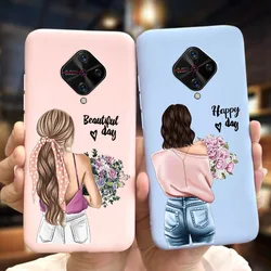 Fashion Beauty Sweet Girls Case For Vivo S1 Pro 1920 Phone Case Soft Slim Protective Back Cover For Vivo V17 V1945A S1Pro Fundas