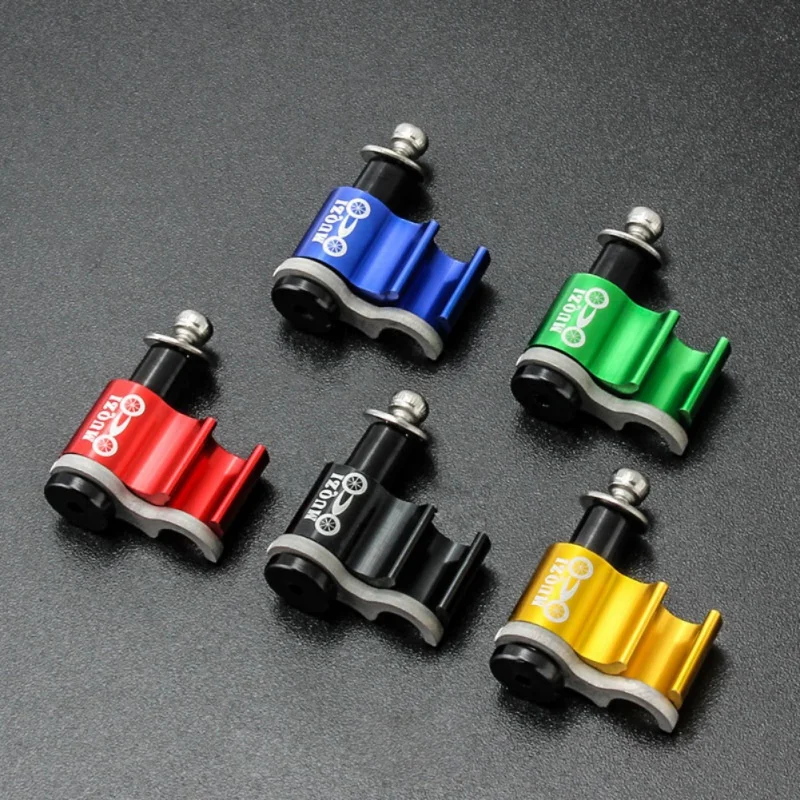 5pcs/set Mountain Bike Alloy Aluminum Fuel Line Tube Conversion Fixed Seat Frame Over Wire Guide Plate Accessories