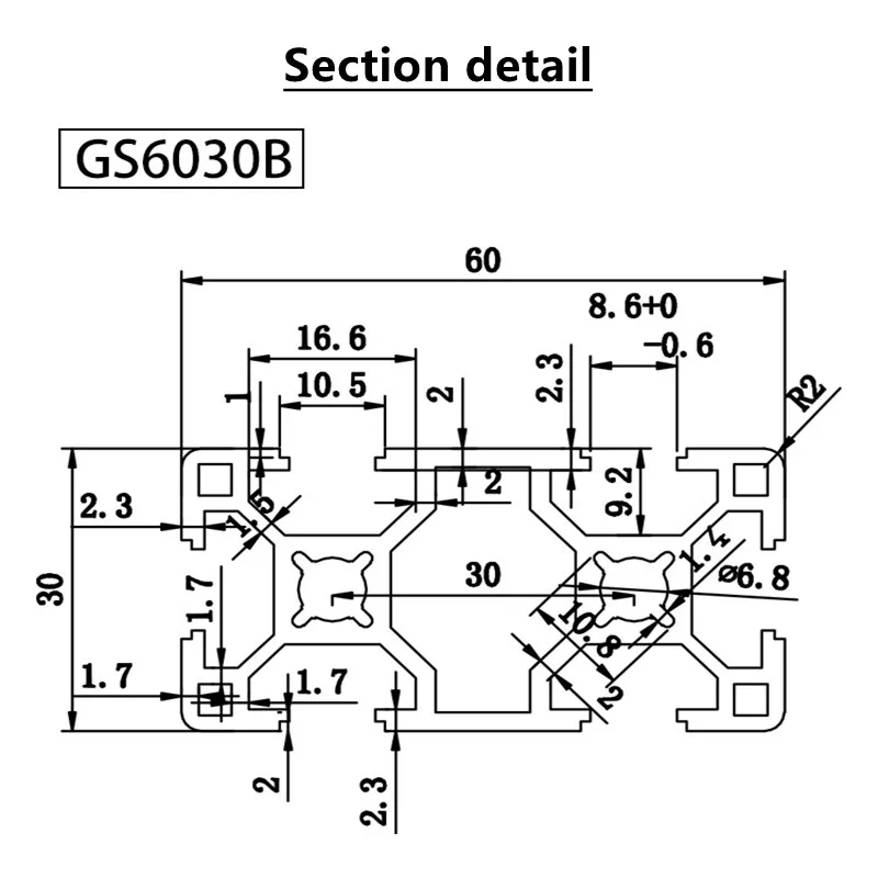 3060 T oluk ab standart alüminyum profil ekstrüzyon 100mm-1000mm uzun kılavuz alüminyum profil DIY3D yazıcı çalışma masası