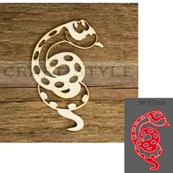 metal cutting dies cut die mold Animal snake decoration Scrapbook paper craft knife mould blade punch stencils dies