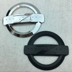 1x New Chrome Black Z Logo Car Front Hood Emblem Sticker for Fairlady Z 350Z 370