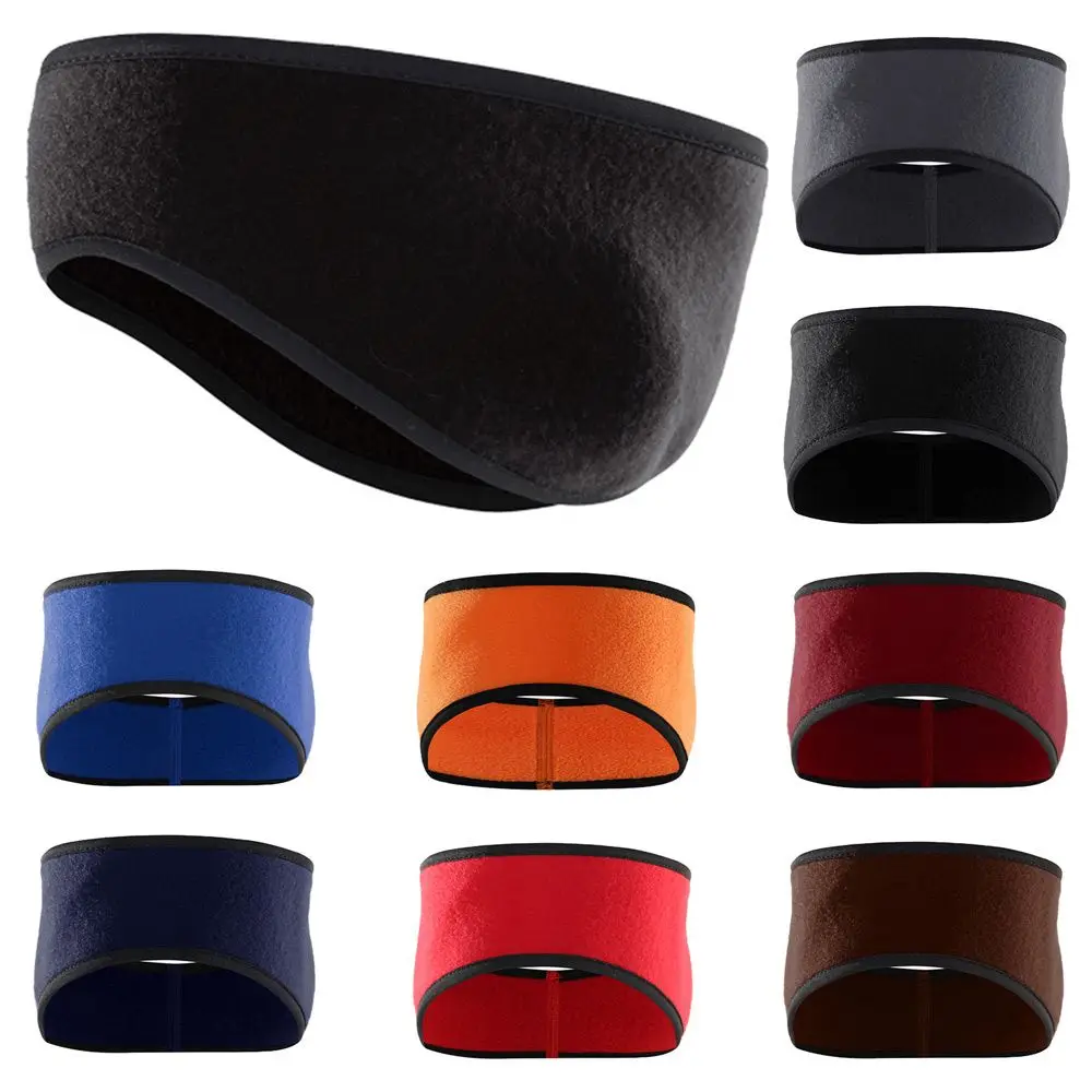 Fleece Ear Warmer Headband para homens e mulheres, regalos de esportes ao ar livre, corrida e esqui, inverno, 1PC