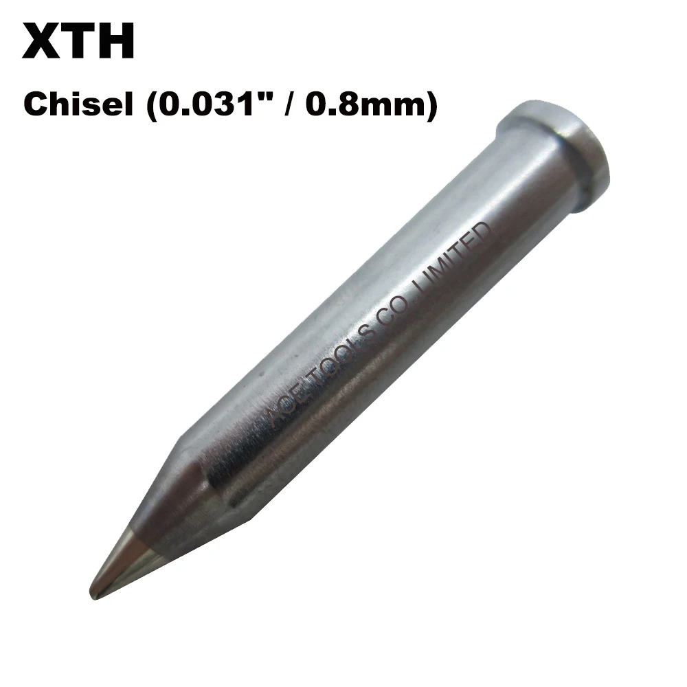 

XTH Replacement Soldering Tip Chisel Fit WELLER WXP120 WP120 WP120IG WX1010 WX2020 WT1010H WD1000HPT WXMP120 Station Iron