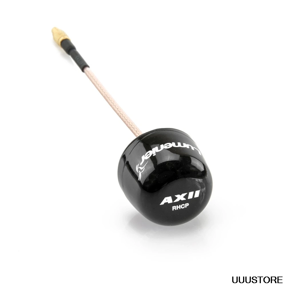 Lumenier AXII 2 5.8GHz 2.2dBi Gain RHCP FPV Antenna MMCX U.FL Long Range Antenna For RC Racing FPV Drone Quadcopter RC airplane