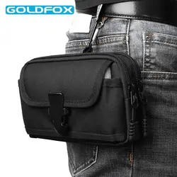 Outdoor Mobile Phone Pouch Bag Tactical Molle Pouch Belt Waist Military Small Pocket for 6.5'' Phone Hunting Travel Camping Bags