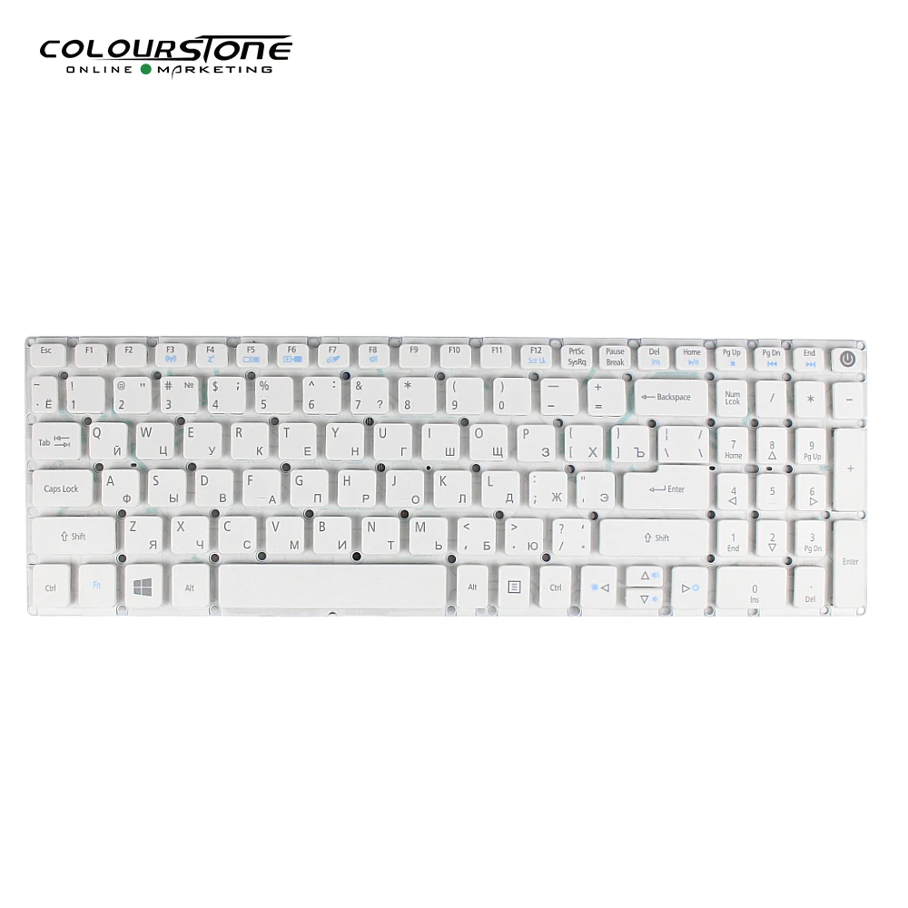 RU Keyboard клавиатура для ноутбука For Acer Aspire ES1-532 E5-573 E5-573T E5-573TG E5-573G E5-722 E15 E5-582P 56AV 507H 54G6