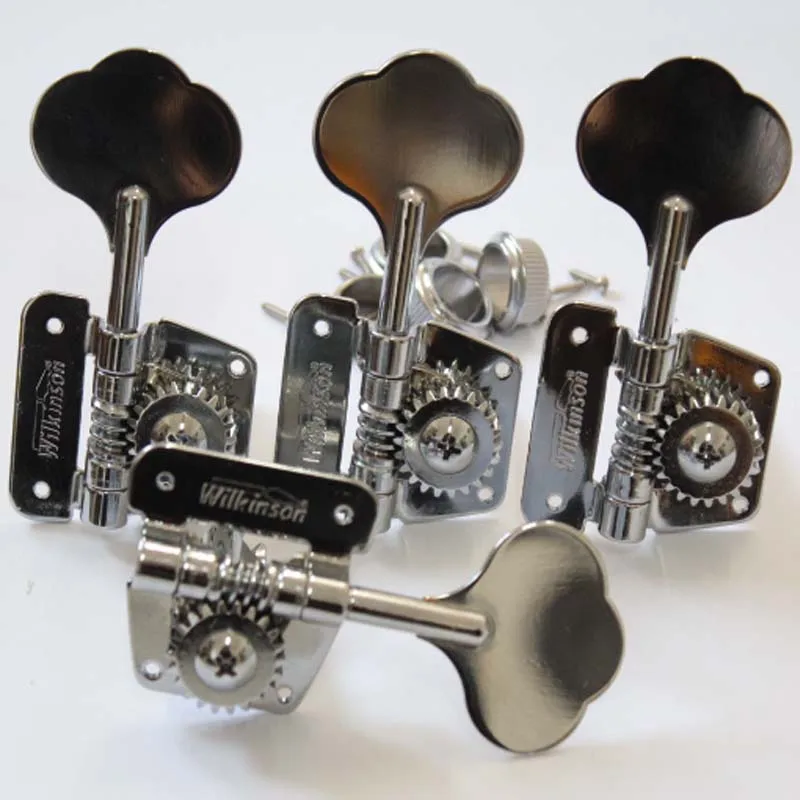 Open Frame Bass Machine Heads Tuners Wilkinson Tuning Peg Chrome for bass WJBL-200 from korea