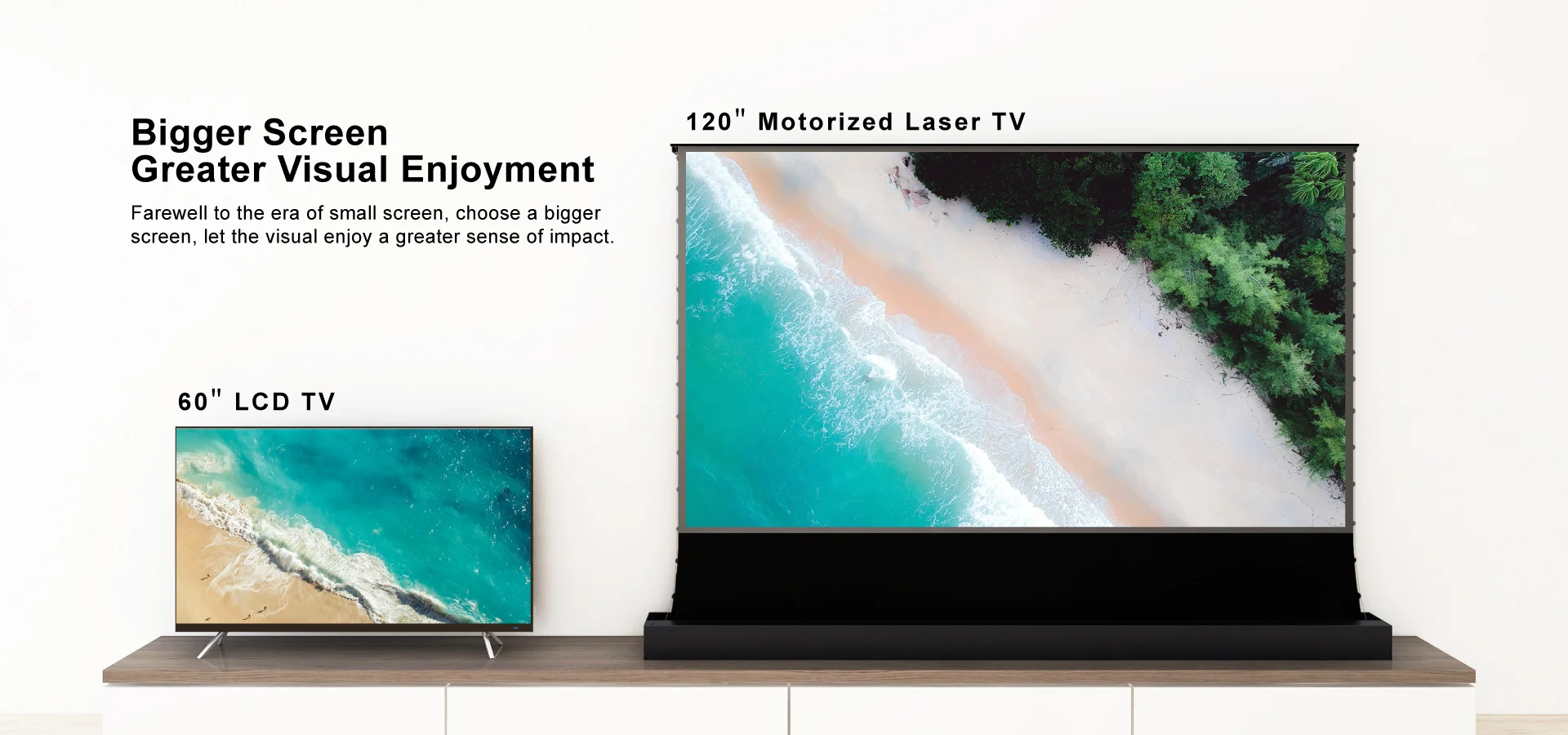 Freies Verschiffen 100 Zoll 16:9 CLR Faltbare Projektor Bildschirm Mit Ultra Kurze Werfen ALR Mit 0,6 Verstärkung Für Home Cinema – Detail 8