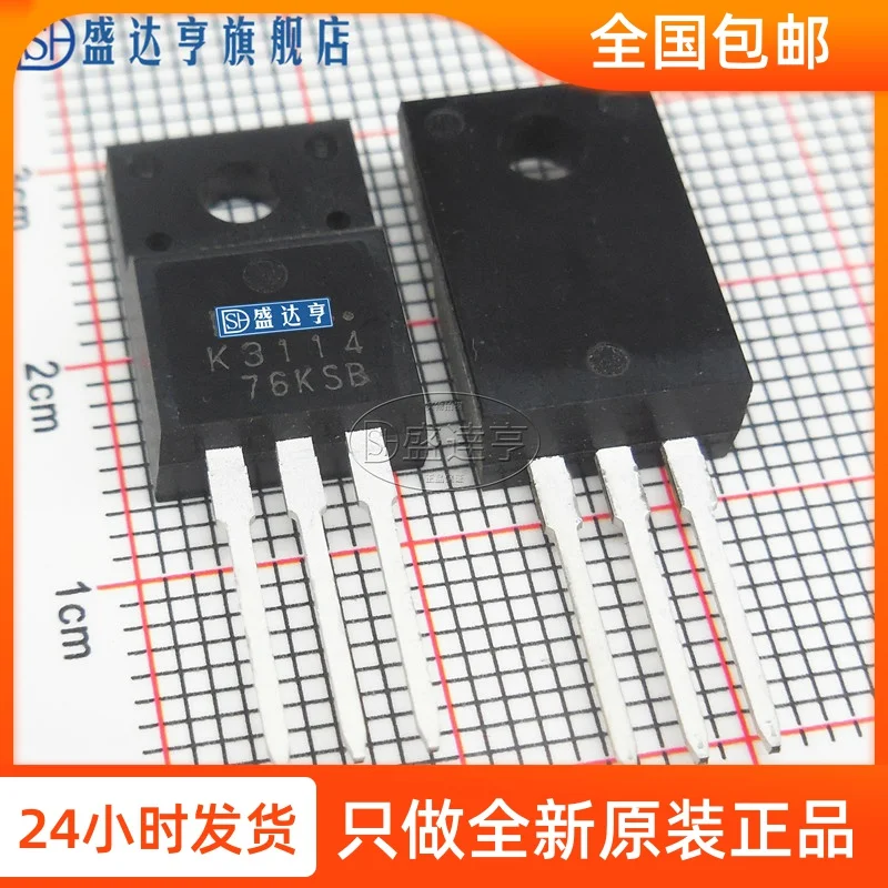 

10Pcs/Lot 2SK3114 K3114 4A 600V TO220F DIP MOSFET Transistor NEW Original In Stock