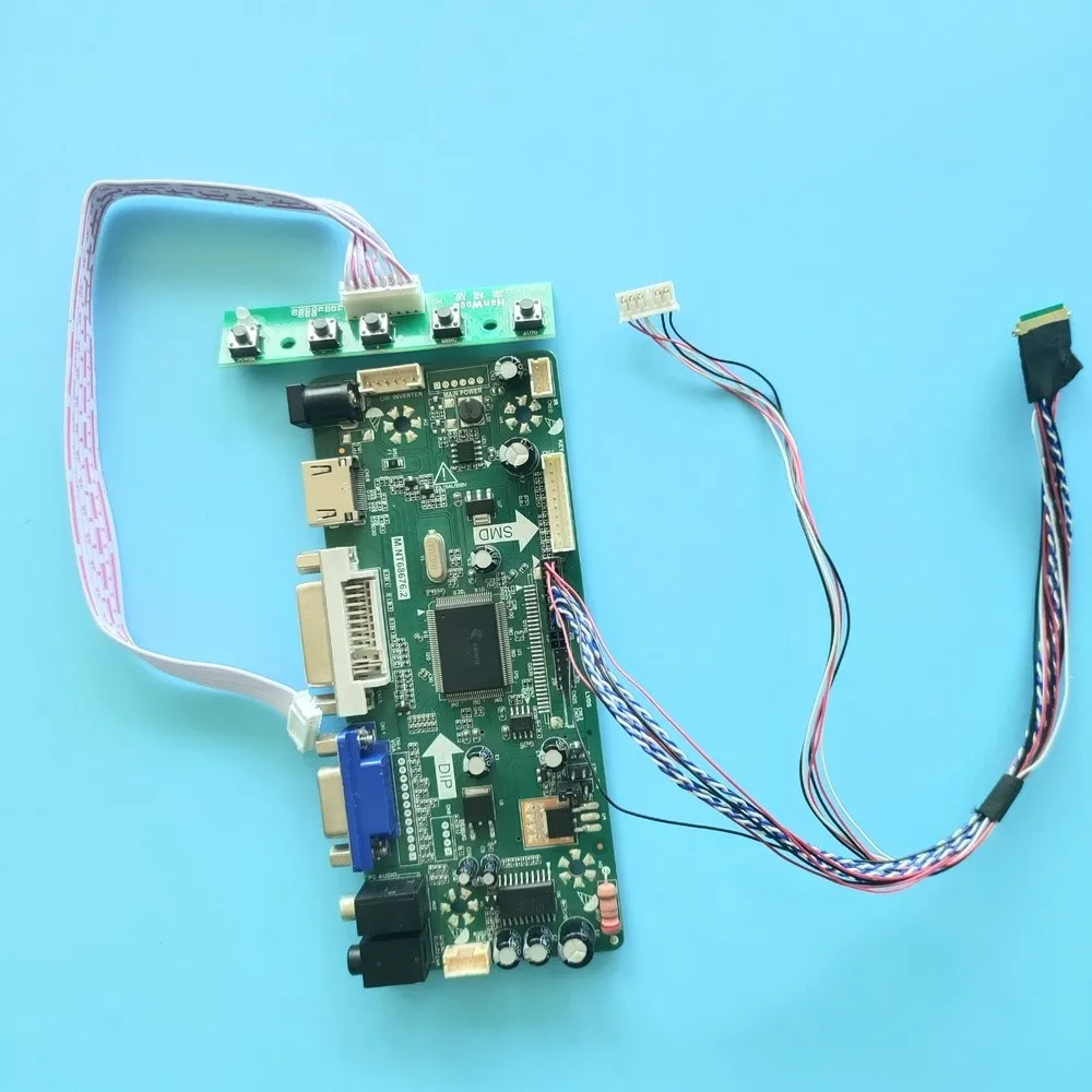 Kit para B140xtt01.0 14 Lvds 1366×768 40pin Hdmi-compatível com Áudio m. Nt68676 Placa Controladora Vga Driver Lcd Led Painel Dvi
