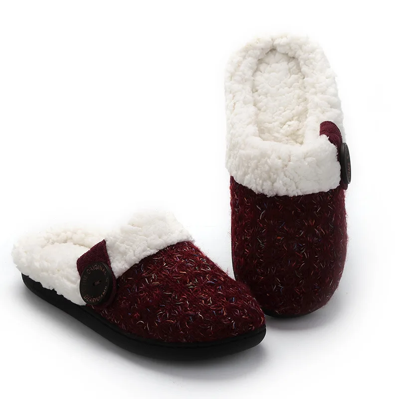 Newly Women Winter Indoor Home Slipper Shoes Unisex Warm Shippers Fashion Couple Comfortable Slippers Shoes Zapatillas De Casa