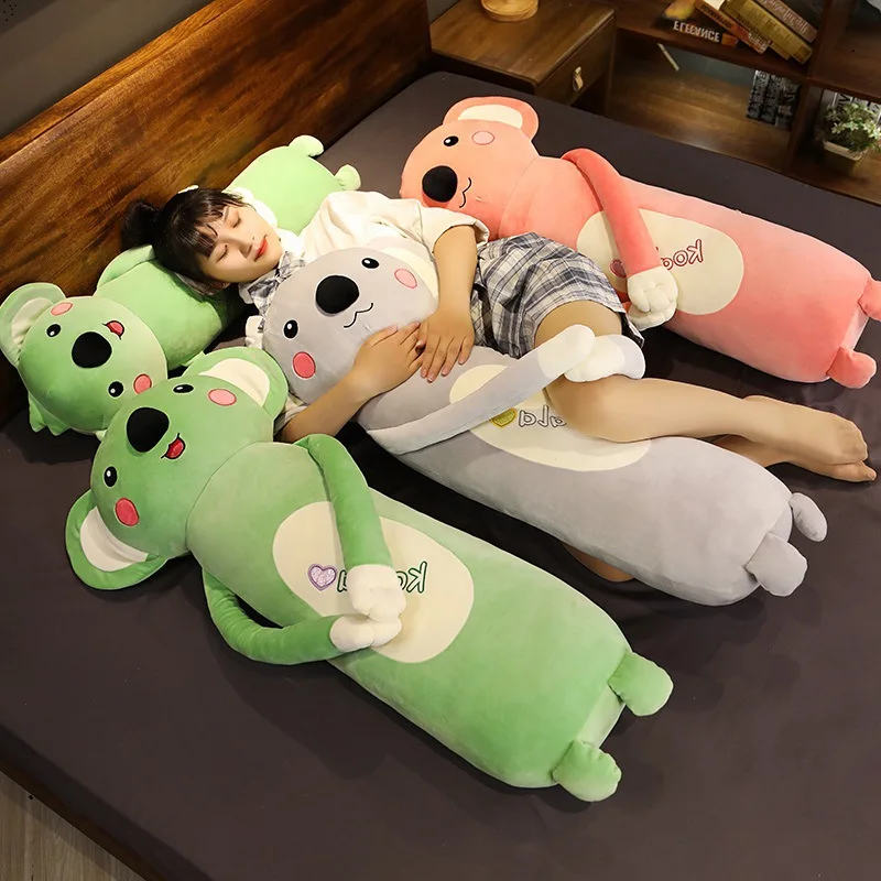 Creative Cute New Long-handed Koala Pillow Plush Toy Large Dull Monkey Doll Clip Leg Pillow Soft Skin-friendly and Comfortable