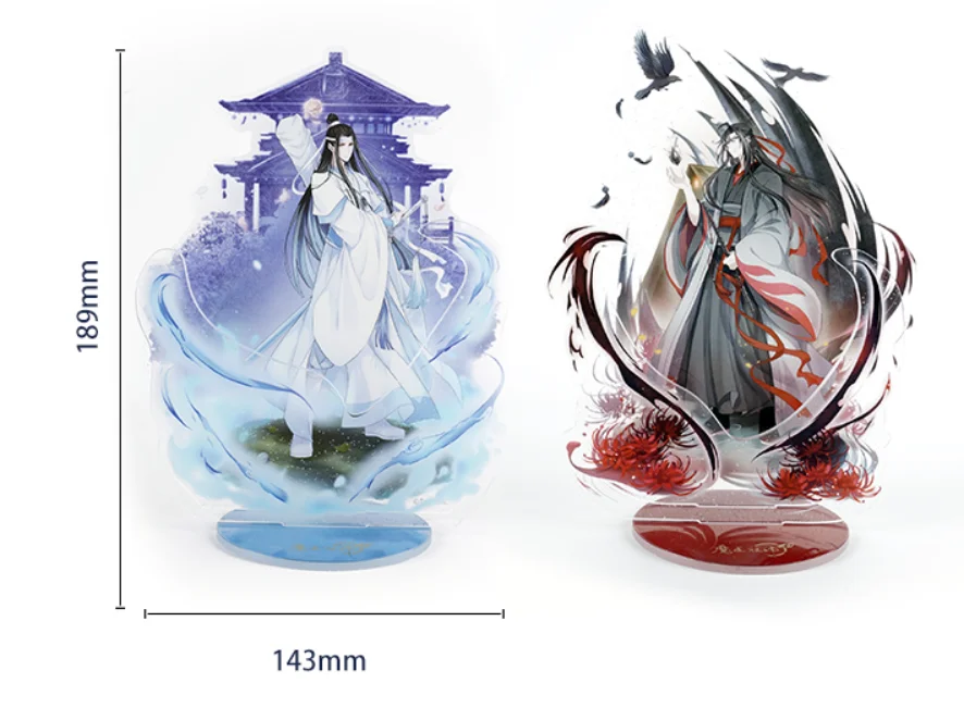 1pcs New Vintage Grandmaster of Demonic Cultivation Acrylic Stand Figure Cosplay Prop Desk Decor Women Men Birthday Gift