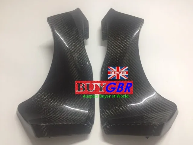 For KAWASAKI ZX-6R 636 2005 2006 ZX6R 05 06 Left + Right Sides Ventilation Tube Motorcycle Real Carbon Ciber high quality