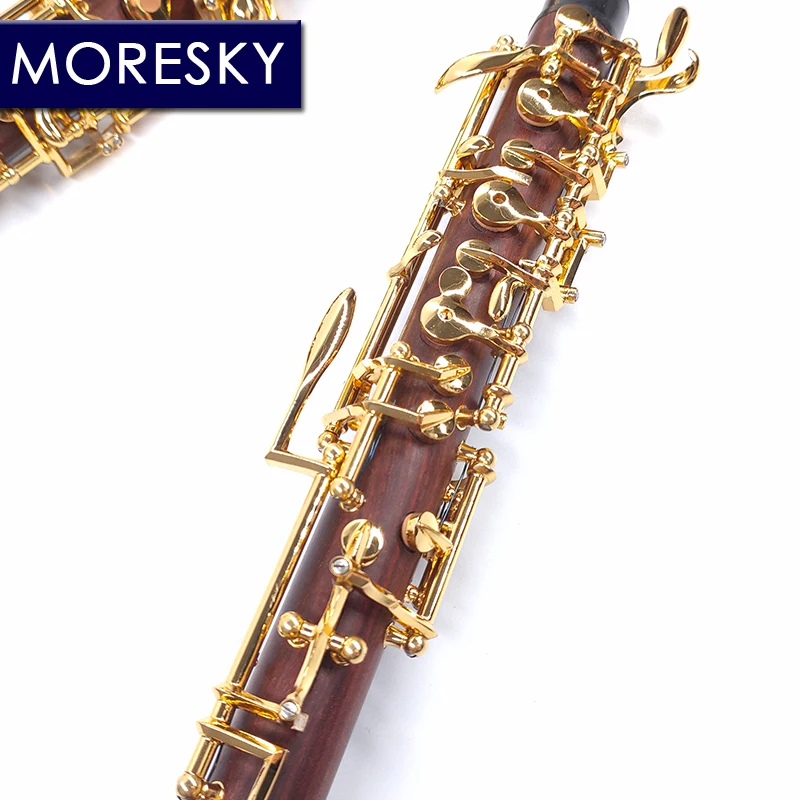 MORESKY Professional C Key Oboe of Redwood Semi/Fulli Automatic