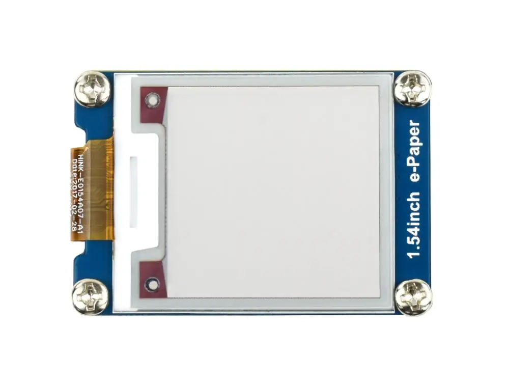 1.54inch e-Paper Module (B) E-Ink Display Module 200x200 Red Black White Three-color SPI No Backlight Ultra low consumption