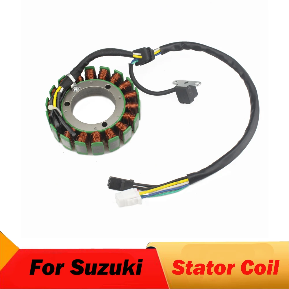 

Motorcycle Generator Magneto Stator Coil For Suzuki LTA500 Vinson 4WD 2002 2003 2004 2005 2006 2007 32101-09F30 32101-09F40