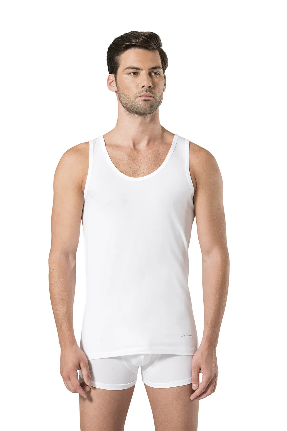 Pierre Cardin Men Stretch Undershirt 3 PCs