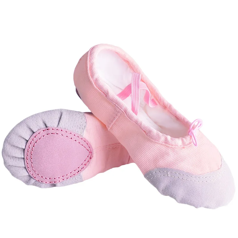 Girls Kids Pointe Shoes Dance Slippers High Quality Ballerina Boys Children Practice Shoes For Ballet