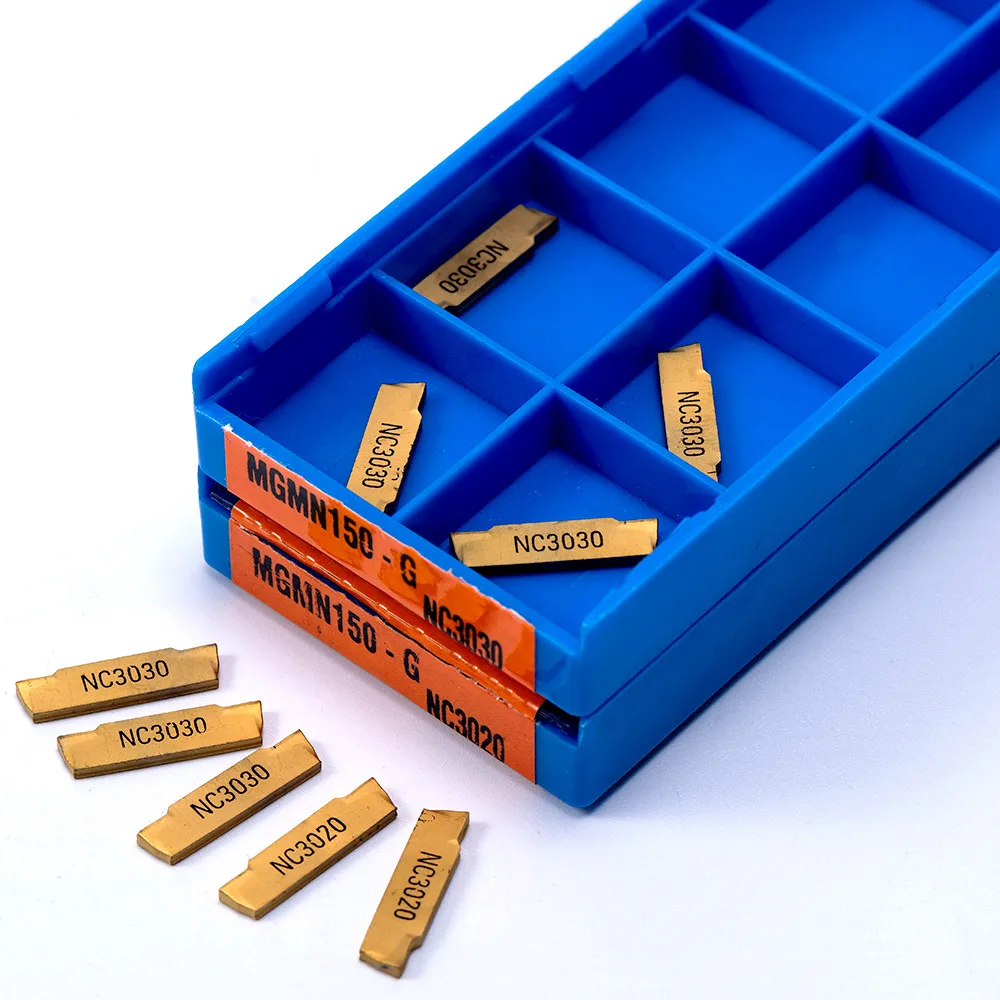 MGMN150 MGMN200 PC9030 NC3020 NC3030 Turning Tool Grooving Inserts Blade For External Tool MGMN 150 MGMN 200 Holder And Turning