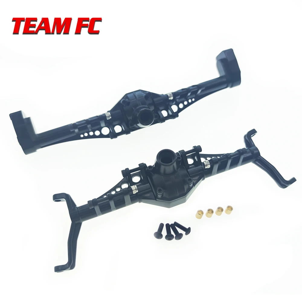 1set Heavy Duty Rc Car Alloy Front Rear Axles Housing For 1/10 Axial Capra 1.9 UTB AXI03000T1 AXI03000T2 AXI03004 Upgrade Parts