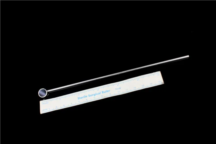 

Отоларингологический инструмент JZ, медицинский непрямой ларингоскоп, зеркальная лампочка для обследования горла, длинная стеклянная светоотражающая линза