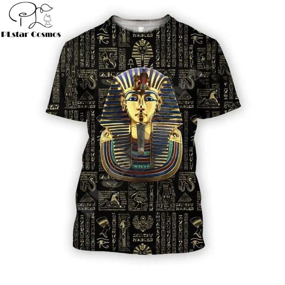 Eye of Horus And Egyptian God Symbols 3D Printed men t shirt Harajuku Fashion Short sleeve shirt summer Casual Unisex tshirt