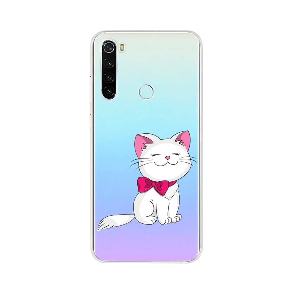 For Xiaomi Redmi Note 8T Silicone Soft TPU Back Cover Phone Case For Redmi Note8T 8 T Note8 2021 Redmi Note 8 Pro Cases Funda